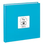 Hama "Fine Art" Photo Album | 30x30cm | For 10x15cm Pictures | 100 White Pages | For 400 Photos | Malibu Blue