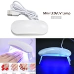 ABS Nail Art Dryer PC UV LED Lamp New Mouse LED Light Therapy  Nail