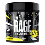 Warrior Rage - Pre-workout Powder - 392g - Energy Drink Supplement with Vitamin C, Beta Alanine and Creatine Gluconate - 45 Servings (Lightnin' Lemonade)