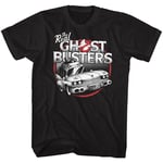 The Real Ghostbusters - the Car - Short Sleeve - Adult - T-Shirt