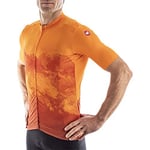 CASTELLI Poudre Jersey T-Shirt Homme, Orange, XS