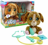 Emotion Pets Cry Pets Vet Ensemble de peluche interactif de luxe, 22 cm, MTC0100