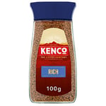 Kenco Rich Instant Coffee 100g (Pack of 6 Jars, Total 600g)