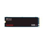 SANDISK PLUS NVME SSD SDSSDA3N 500GB PCIE GEN 3 M.2 2280-S3-M SR2400MB/S SW1500MB/S 3Y