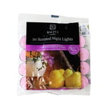 20pc Scented Tealights Night Candle Pear Blossom & Freesia 8hr Burn Time Baltus