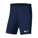 NIKE Unisex Kids Dri-fit Park 3 Shorts, Midnight Navy/White, XL EU