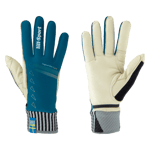 Lill Sport Glove Legend Slim Gold Petrol 23/24, längdåkningshandske unisex