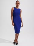 Hobbs Silvia Pencil Dress, Cobalt Blue