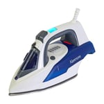 Kenmore Steam Iron Garment Steamer Advanced Steam Irons for Clothes with Digital Temperature Control, 9 Fabric Presets 3-way Auto-Off Anti-Drip Self-Clean 365 Steam Holes Stainless Steel Soleplate