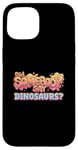 Coque pour iPhone 15 Paléontologue Dinosaure en peluche Fan de paléontologie