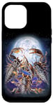 iPhone 14 Pro Max 3 Scorpions Howling At The Moon Funny Scorpion Lover Kids Case