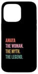 Coque pour iPhone 14 Pro Max Funny First Name Design Woman Myth Legend - Amaya