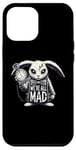 iPhone 14 Plus Alice in Wonderland - We're All Mad White Rabbit Mad Hatter Case