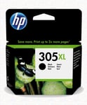 HP Original 305XL Black Ink Cartridge For ENVY 6010 Inkjet Printer, 3YM62AE