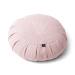 Wearmyyoga Zafu Meditationskudde Linne, 1 st, Ljust Rosa