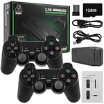 20000+ 4k HDMI TV Video Game Stick Retro spelkonsol med 2 trådlös handkontroll 4k Game Stick, 100 % ny -z 128g