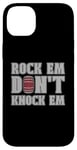 iPhone 14 Plus Rock Em Don't Knock Loves Barrel Horse Riding Barrel Racing Case