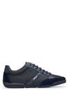 BOSS Hommes Saturn_Lowp_MX A_N Sneaker Bleu 46 EU