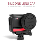 Silicone Lens Cap Lens Cover Protective For Insta360 ONE RS/R 1-inch Leica