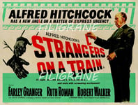 STRANGLERS on a TRAIN FILM Rbej - POSTER HQ 70x90cm d'une AFFICHE CINéMA