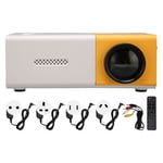 Mini Projector HD 1080P HiFi Portable Movie Projector For USB HD Multimedia SG5