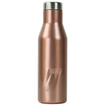 EcoVessel 's Aspen Tri Max Vacuum Insulated Stainless Steel Water and Wine Bottle, Rose Gold, 473 ml