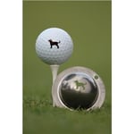 Tin-Cup Unisex Adult DULIN THE DOG Golf Ball Marker - Steel, One Size