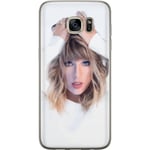 Samsung Galaxy S7 edge Genomskinligt Skal Taylor Swift