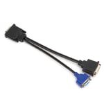 Female Dual Computer Monitor Extension Cable Adapter Dms 59 Pin To Dvi24+5 Part