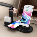 Chargeur Téléphone Sans Fil Universel 3-en-1 pour Smartphone écouteur Montres à charge 10W Rapide support de bureau Multifonctionnel