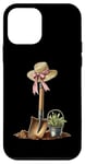 Coque pour iPhone 12 mini Pelle de jardinage avec nœud Coquette pour la fête des mères