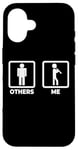 Coque pour iPhone 16 Stickfigures de la clarinette Enthousiaste de la clarinette