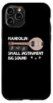 Coque pour iPhone 11 Pro Mandoline Petit Instrument Grand Son Mandoline Joueur Musicien