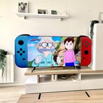 Manettes Décoratives - Setup Gaming Accessoire - Deco Gaming Room - Decoration Chambre Gaming - Deco Gamer - Switch Console - Objet Gaming (Tv 65 Pouces)