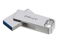 Pny Duo-Link - Usb Flash-Enhet - 64 Gb - Usb 3.2 Gen 1 / Usb-C