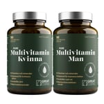 Pure Multivitamin Man & Kvinna 90+90k