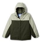 Columbia Youth Boys Hikebound 2 Insulated Jacket, Winter Jacket, Greenscape, Safari, XL