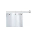 Barre de douche extensible Luz Wenko tringle rideau de douche armoire télescopique, fixation sans perçage par torsion, aluminium