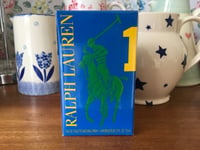 NEW  ●✿ RALPH LAUREN ●✿ BIG PONY Number 1 ~ BLUE EDT Aftershave ●✿ 75ml