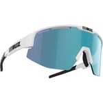 Bliz Matrix - Lunettes de soleil Matt White Brown W Blue Multi Cat 1-3