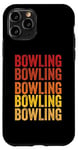 Coque pour iPhone 11 Pro Amoureux de bowling, bowling