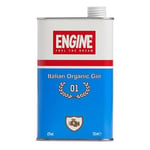 Engine Pure Organic Italian Gin - London Dry Gin, Juniper Hints with Floral Note of Roses and Balsamic Note of Sage and Lemon, Vegan and Gluten Free, Made in Italy, Bottle of 70 cl, 42% ABV