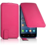 Housse Etui Clapet Couleur Rose Fushia Universel S Pour Alcatel Pop Up