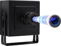 Webcam Usb 1080P 60 Fps/100 Fps Avec Boîtier En Métal, Appareil Photo 2 Mp Usb2.0 Lightburn, Objectif 3,6 Mm, Caméra Usb Pour Ordinateur Linux Caméra Usbfhd01M-Bl36