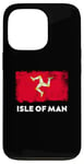 Coque pour iPhone 13 Pro Isle Of Man Flag