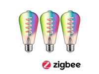 Paulmann 29164, Smartpære, Zigbee, Gull, Led, E27, 2200 K