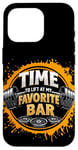 Coque pour iPhone 16 Pro Workout Humor: Time To Lift At My Favorite Bar