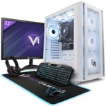 Vibox VI-190 PC Gamer - 22 Écran Pack - AMD Ryzen 3200GE Processeur 4GHz - Radeon Vega 8 Graphique - 8Go RAM - 2To HDD - Linux OS - WiFi