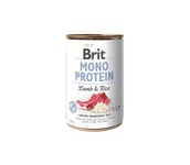 Brit Care Mono Protein Lamb&Rice märkäruoka allergikoille ja herkälle ruoansulatukselle, 400 g