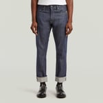 Mosa Straight Selvedge Jeans - Dark blue - Men